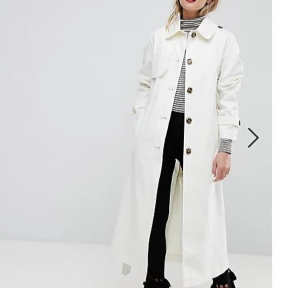 ASOS trench  coat  NWT - Picture 4 of 4